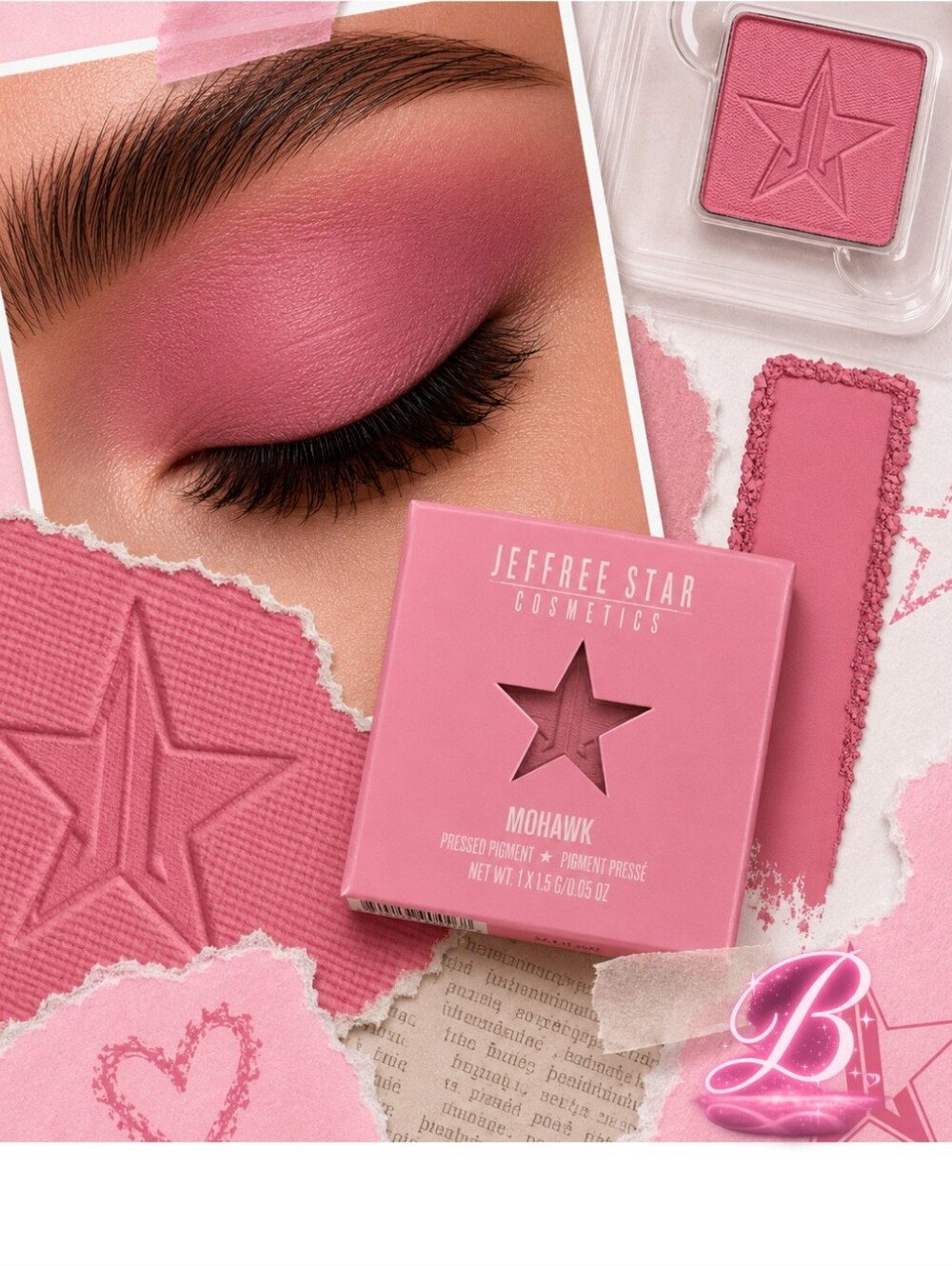 💛3/$15 Jeffree Star Artistry Single Eyeshadow “Mohawk” NIB